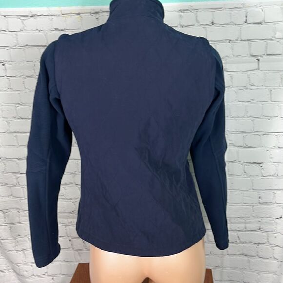 Page & Tuttle Convertible Navy Golf Jacket to Vest Quilted & Fleece 1Size Medium - Picture 4 of 6